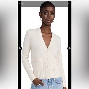 James Perse cashmere cardigan size 2 / M
